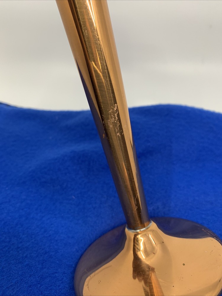 Coppercraft Guild Rosebud Vase Weighted Base