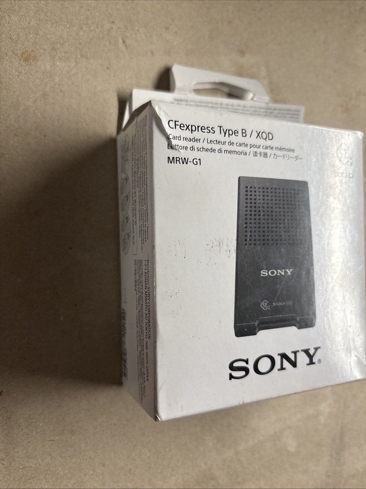 Sony MRW-G1 CFexpress Type B/XQD Memory Card Reader