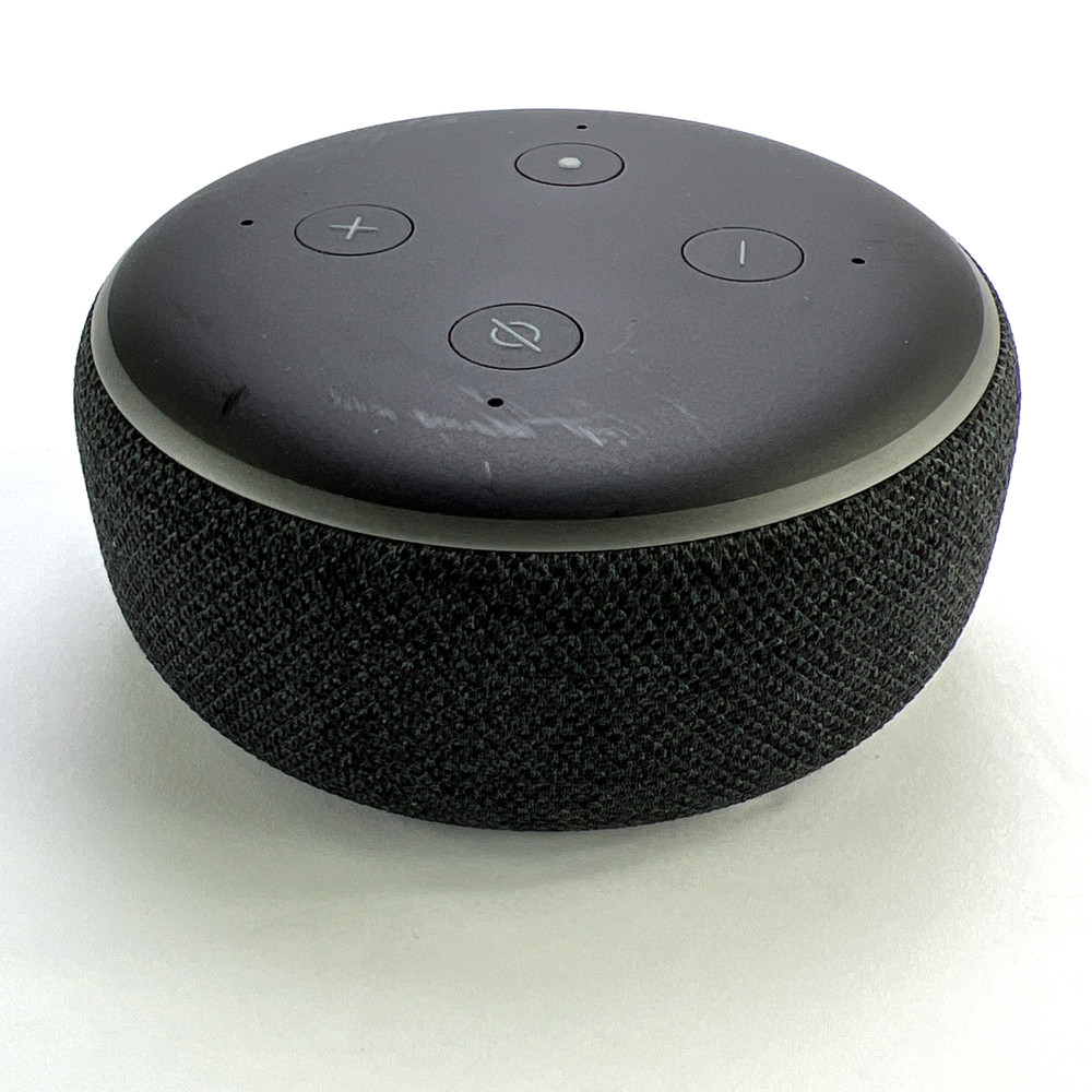 Amazon Alexa Echo Dot C78MP8 3rd Generation Smart Speaker with AC Adapter TESTED