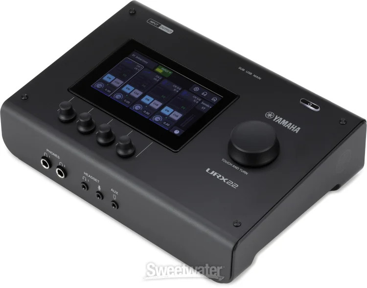 Yamaha URX22 USB-C Audio Interface - Black