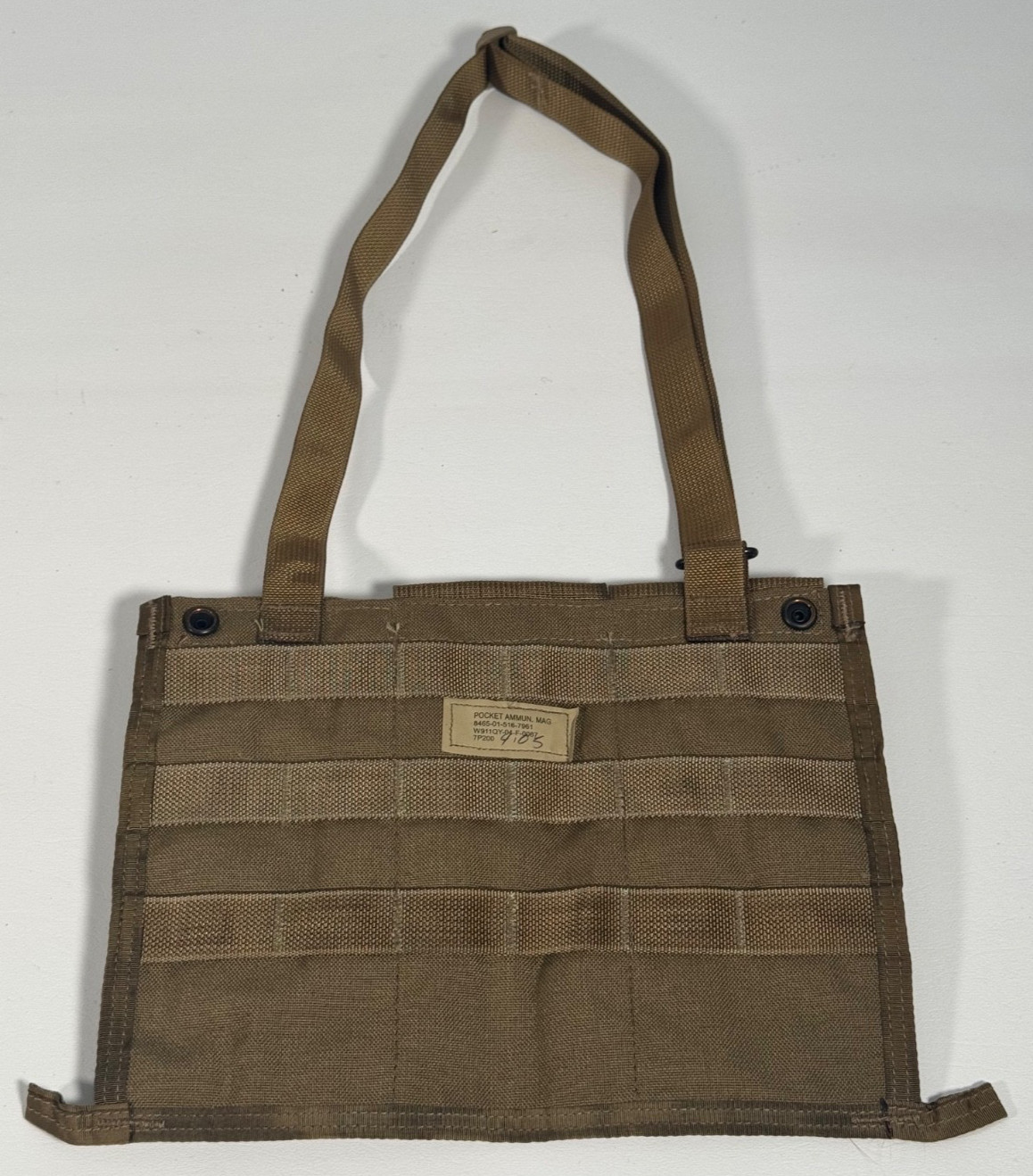 New USMC 6 Mag Magazine Ammo Pocket Bandolier Coyote Brown