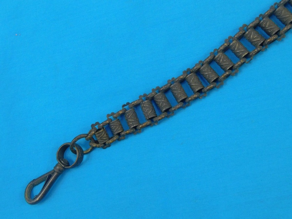 Antique Old US Fraternal Masonic Sword Dagger Long Hanger Bronzed