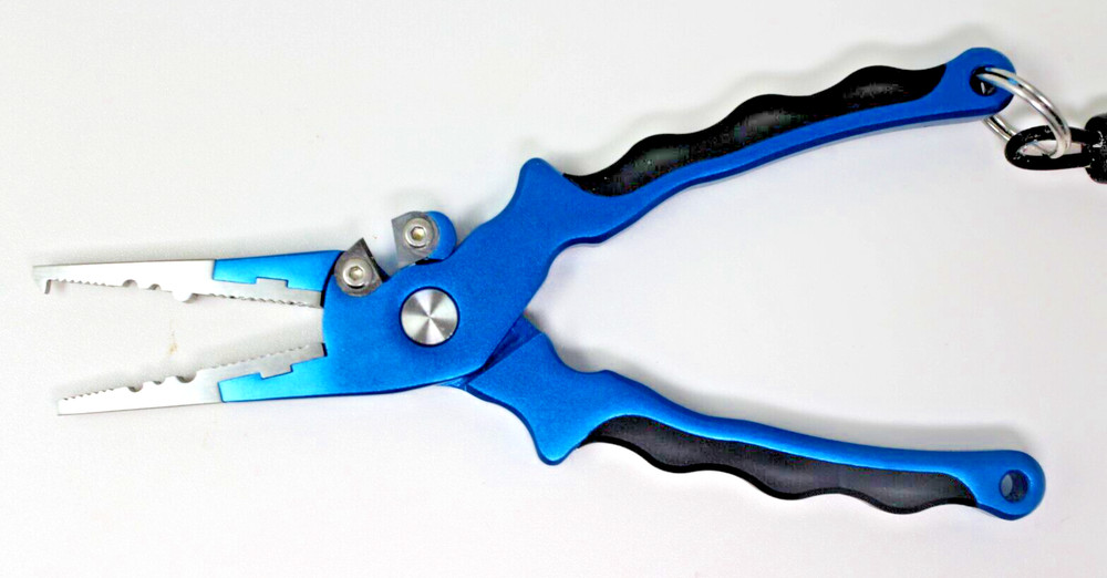 Hansom Tackle split Ring Pliers SR-6T Blue Color