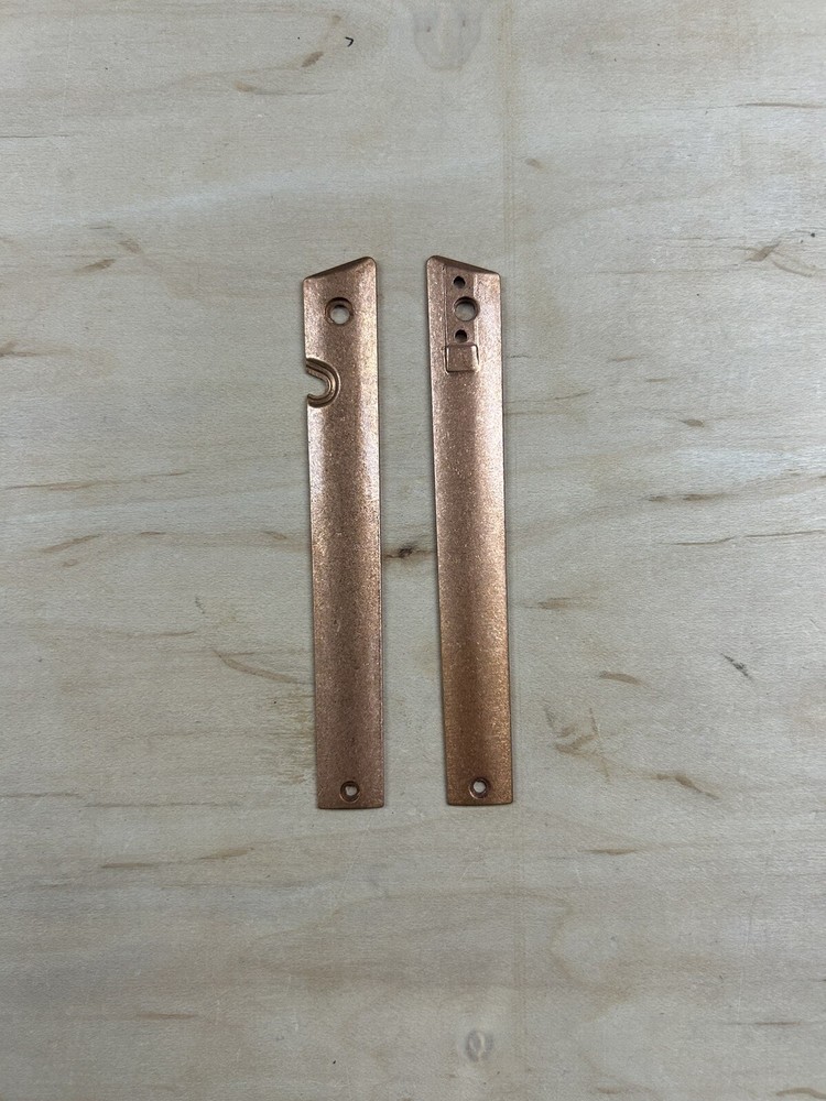 Scikio Custom CRKT CEO 7096 Thumbstud Copper Handle Scales