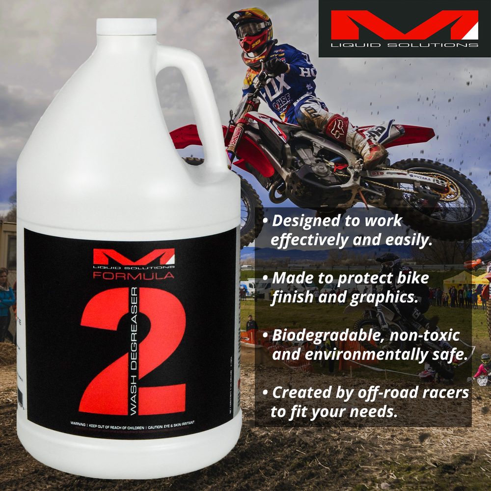 Matrix Liquid Solutions Formula 2 Biodegradable Wash Degreaser Gallon 2 Pack