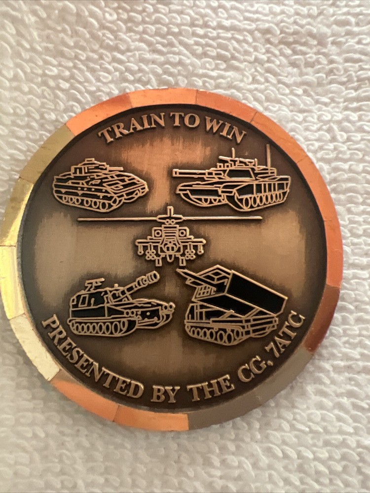 7th Army Training Command “Ready Thru Training” Challenge Coin