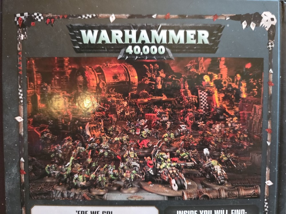 New Warhammer 40k Codex Space Orks GW Hardback 8th Edition Great Shape