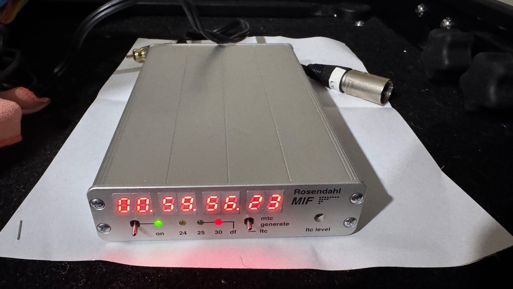 Rosendahl Mif 3 Midi Timecode Interface