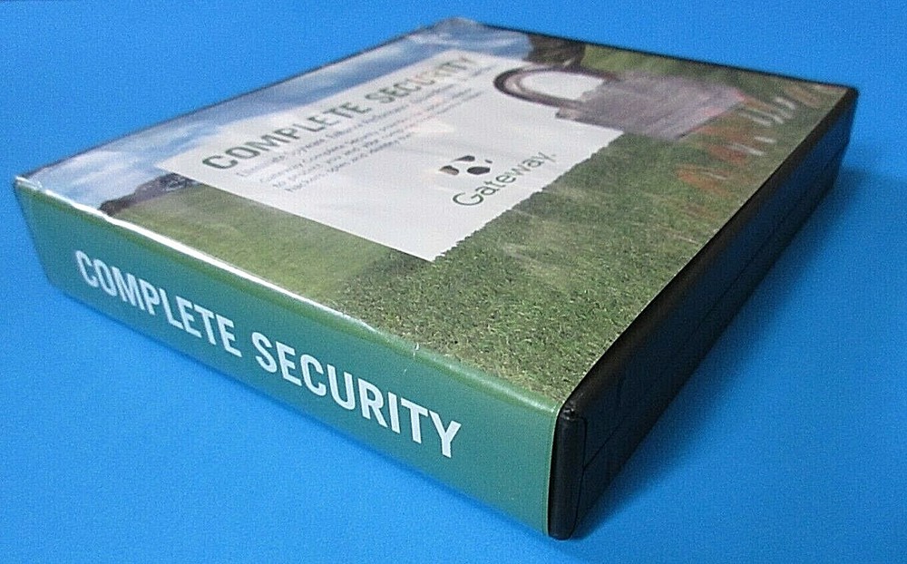 Gateway Complete Security Software Windows 2000 or XP
