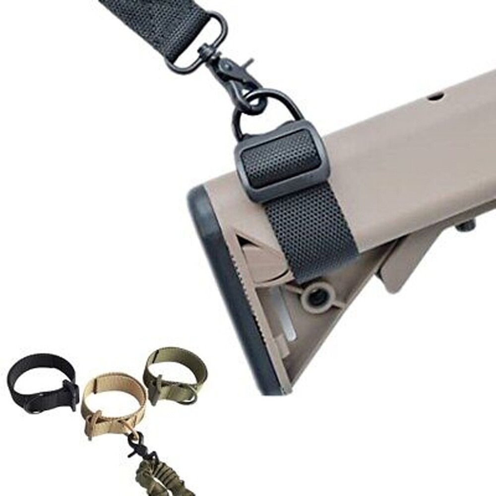 Adjustable Sling D Ring Loop Shoulder Strap Attachment for Shotgun Buttstock US