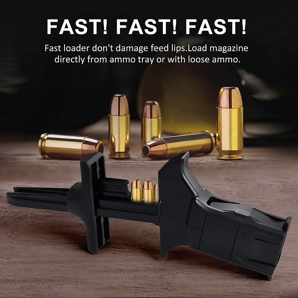 1pc Elite Tactical Systems Speed Loader for 9mm-40S&W Magazines Universal