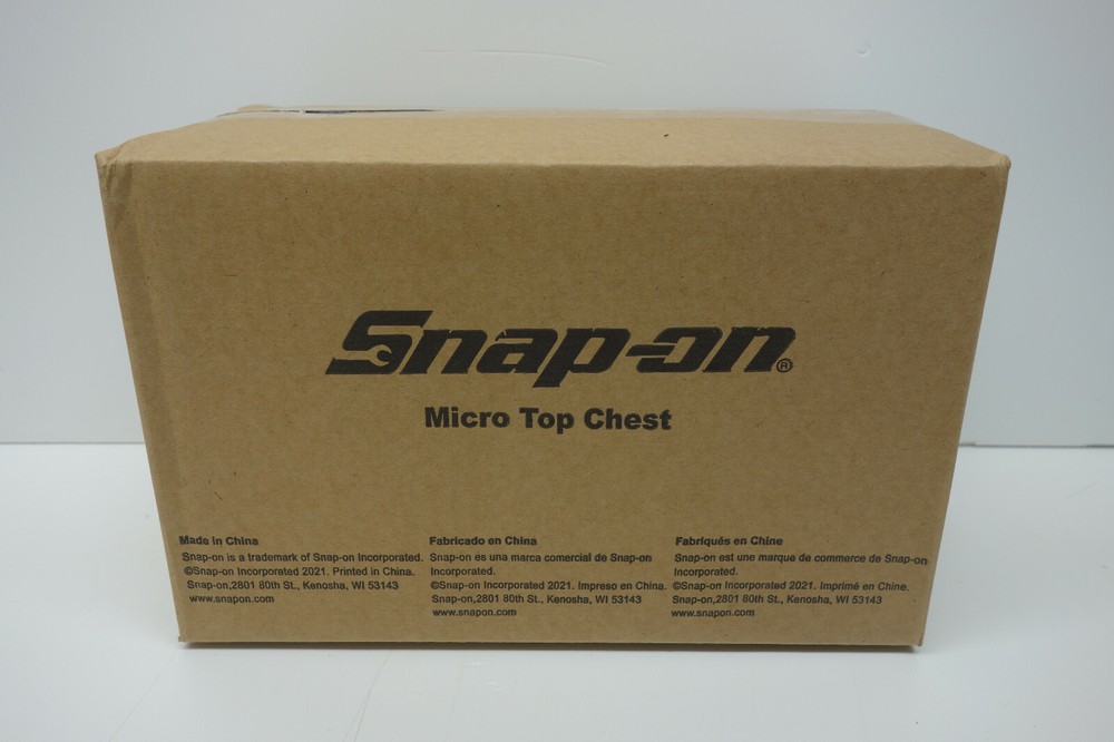 Snap-On - Micro Roll Cab BOTTOM & TOP chest "SET" Mini Tool Box Pink. Brand NEW