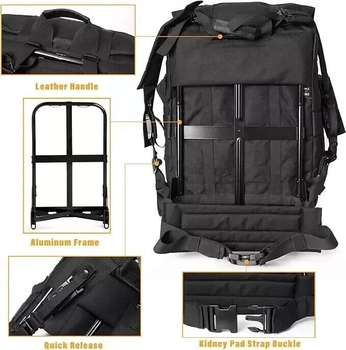 Military ALICE Pack Large Rucksack Backpack Army Tactical Bug Out Gear Frame