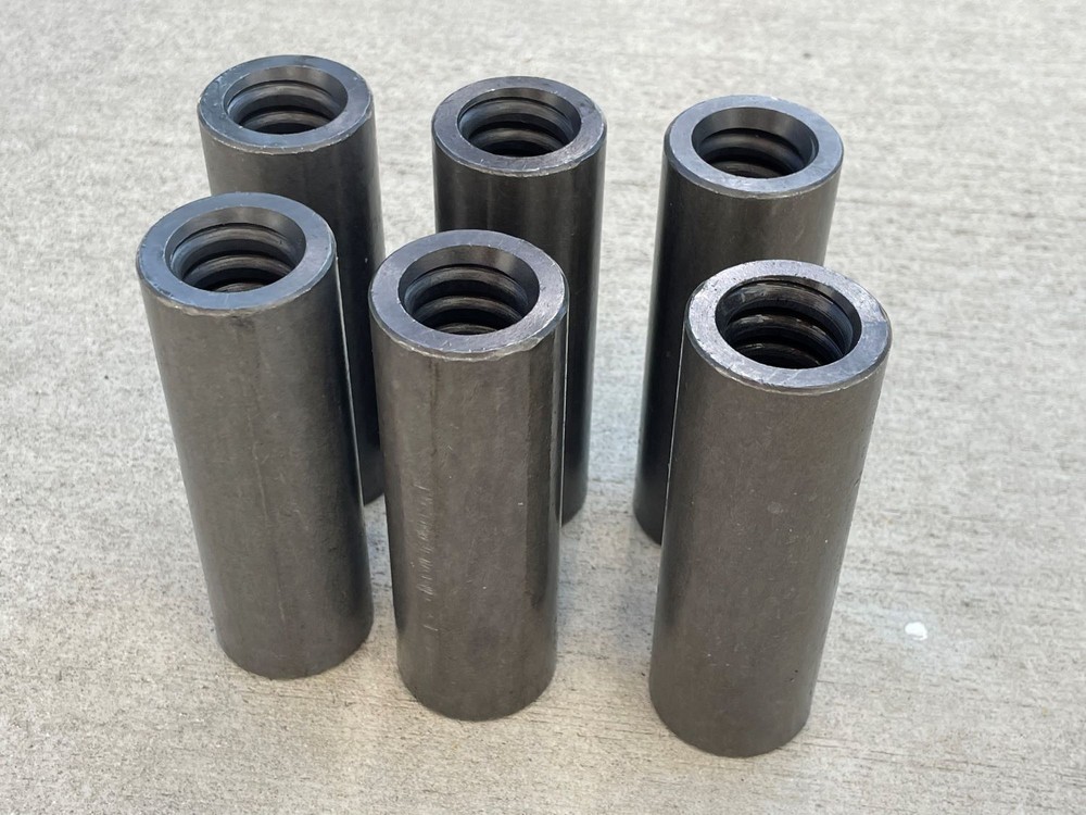 Sandbaggy 1" Coil Rod Coupler - Round Threaded Coupling Nuts