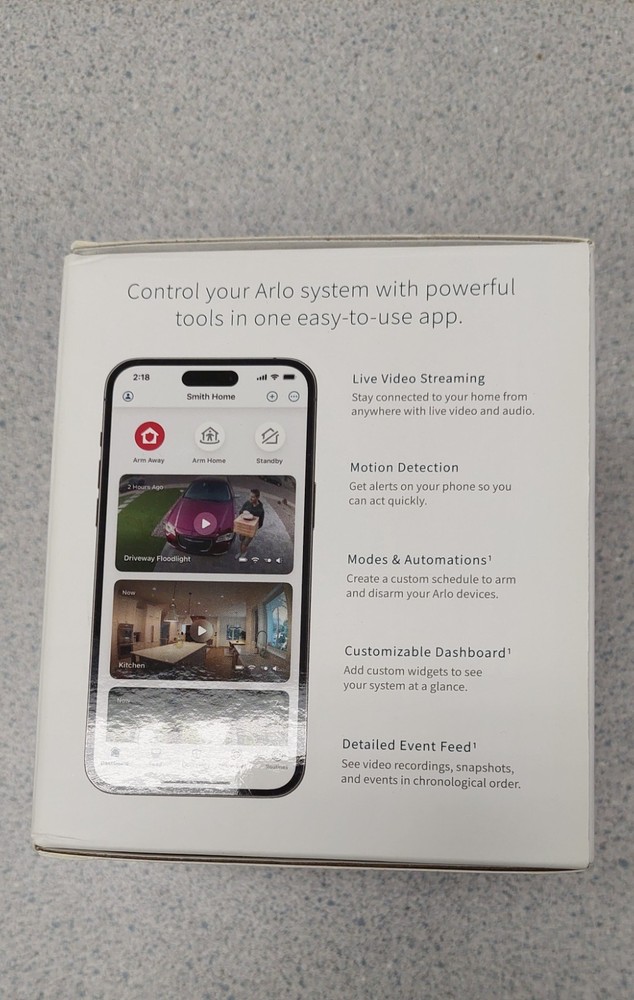 Arlo camera 2k 2n generation