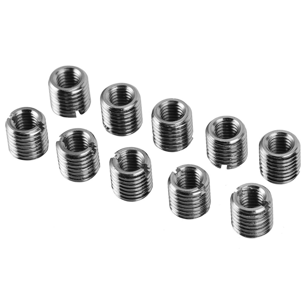 10Pcs Self Tapping Thread Insert Externally Threaded Insert M8*1.25-M12*1.5 New