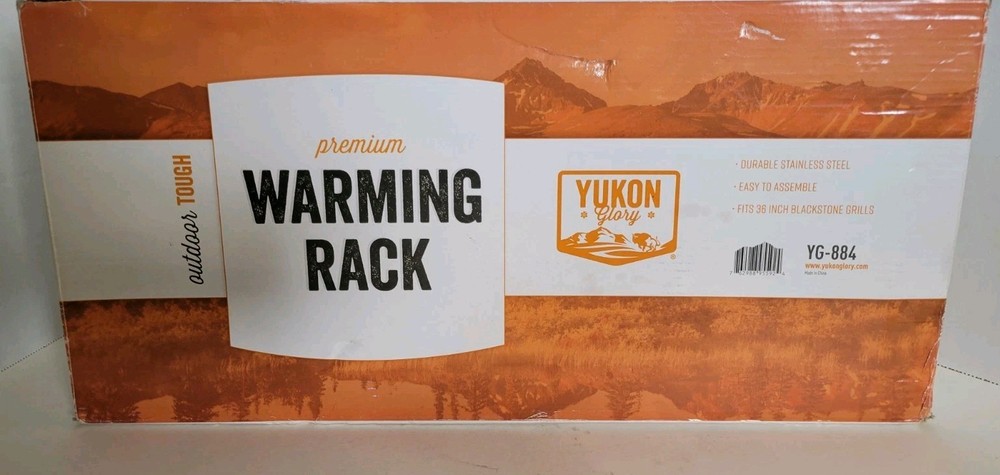 Adjustable Warming Rack for Blackstone 36" YG-884 – Flat Top Grill Accessory