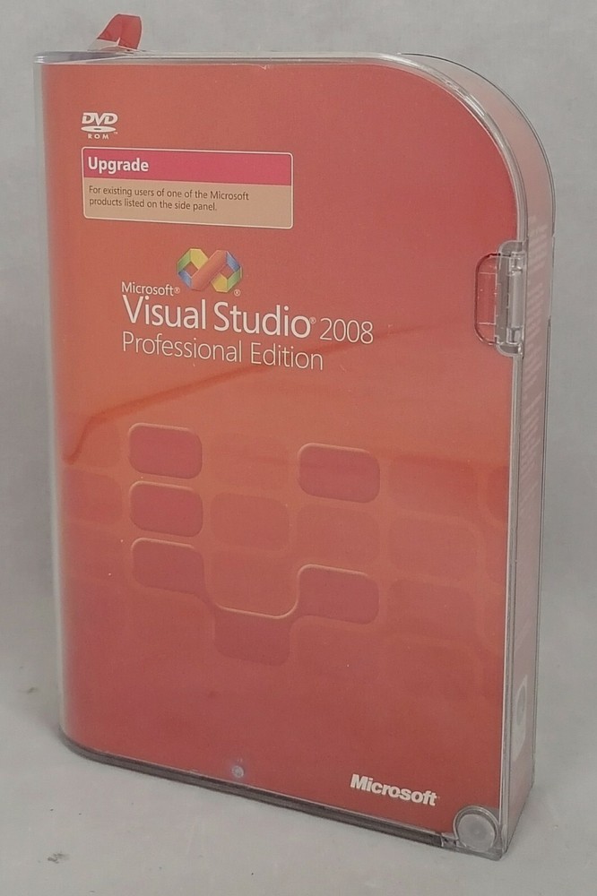 Microsoft Visual Studio 2008 Professional Edition Upgrade & SQL Server 2005 Dev