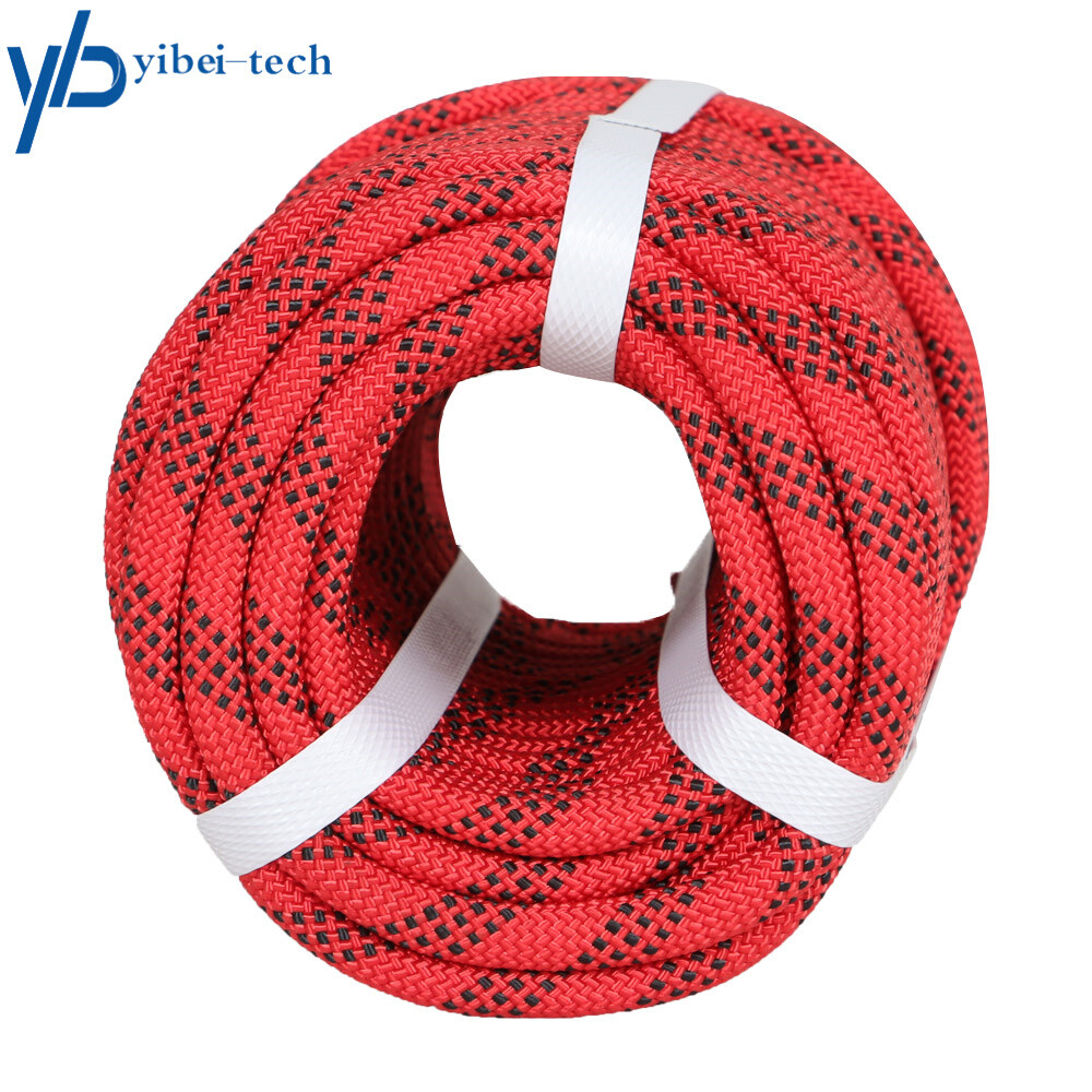 3/8"×100' Braid Polyester Rope Arborist Tree Rope 3520Lbs High Strong