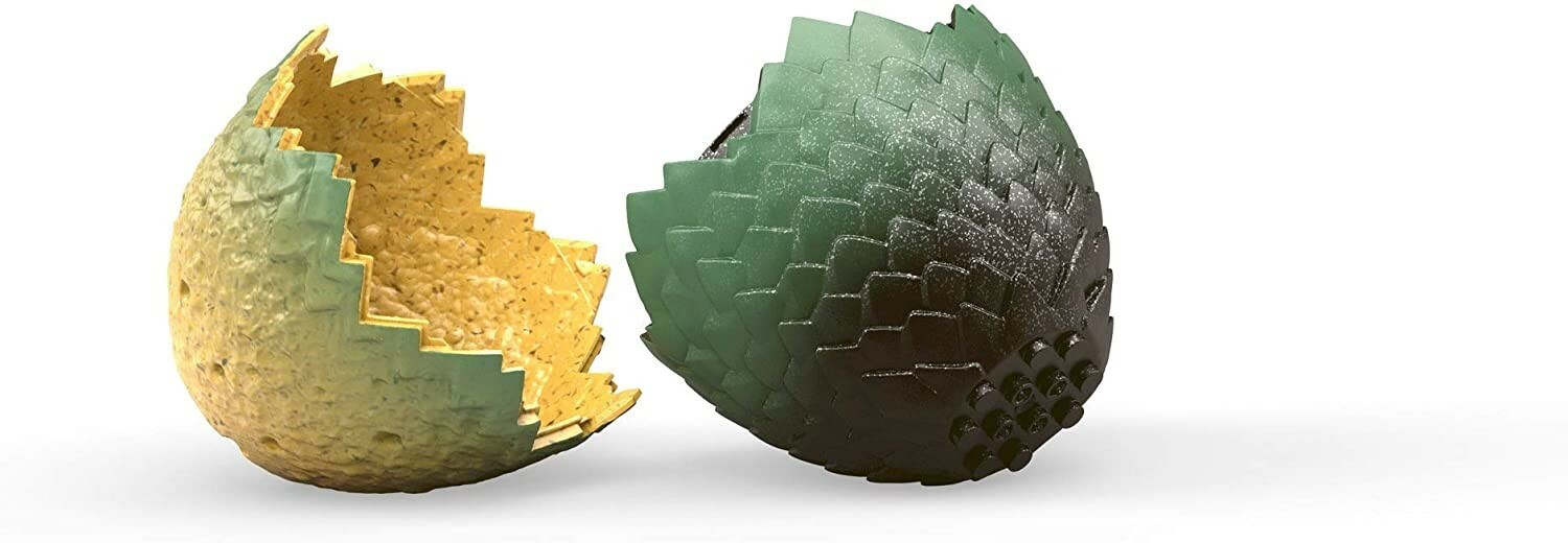 Mega Construx Game Of Thrones Eggs RHAEGAL / VYSERION / DROGON Set of 3 - New!