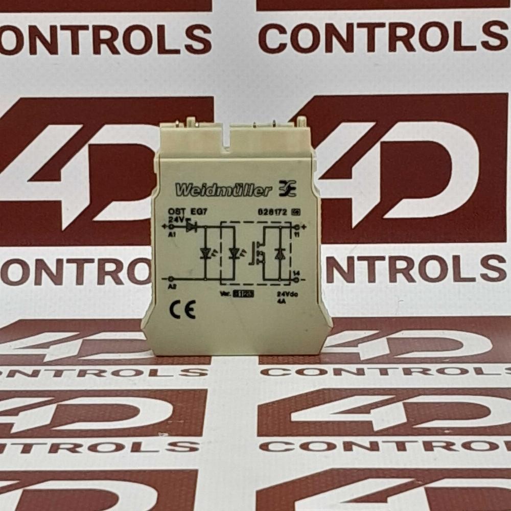 8281720000 | Weidmuller | (OST EG7), Solid State Relay, 24VDC, 4A, Used