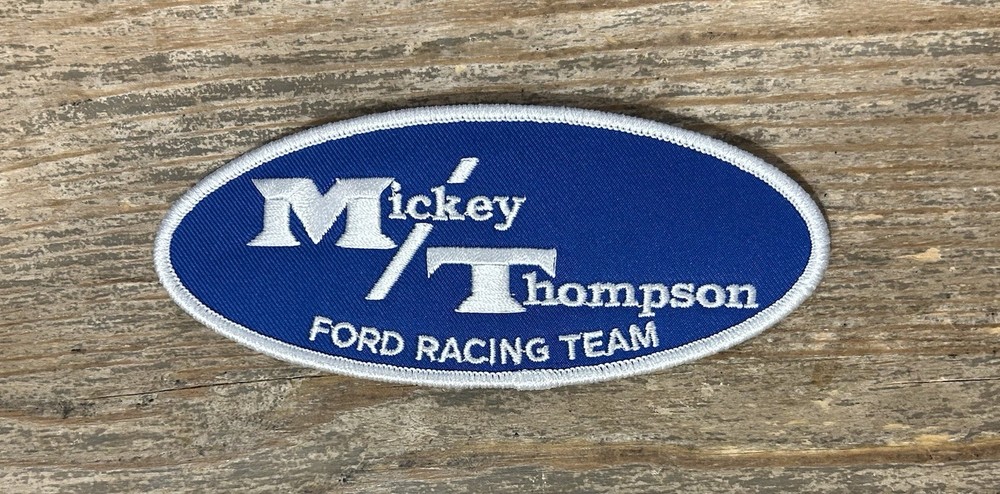 Retro Mickey Thompson Ford Racing Team Patch
