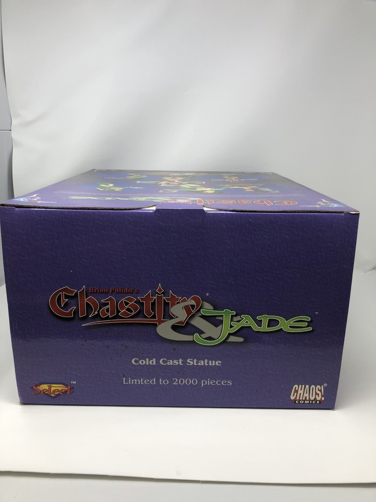 Chastity and Jade statue