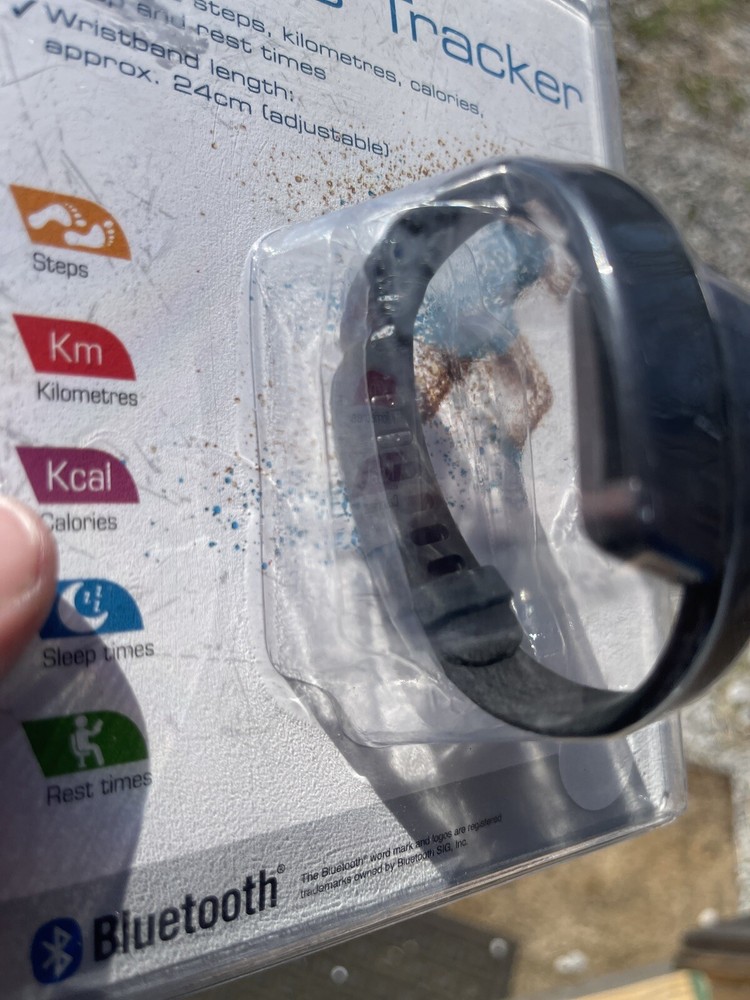 Fitness Tracker Silvercrest - Fit Bit Type Activity Tracker