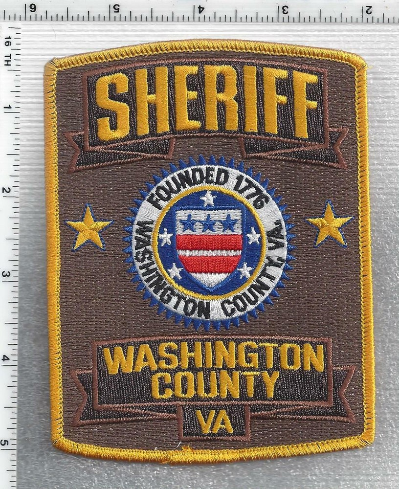Washington County Sheriff (Virginia) 5th Issue Shoulder Patch