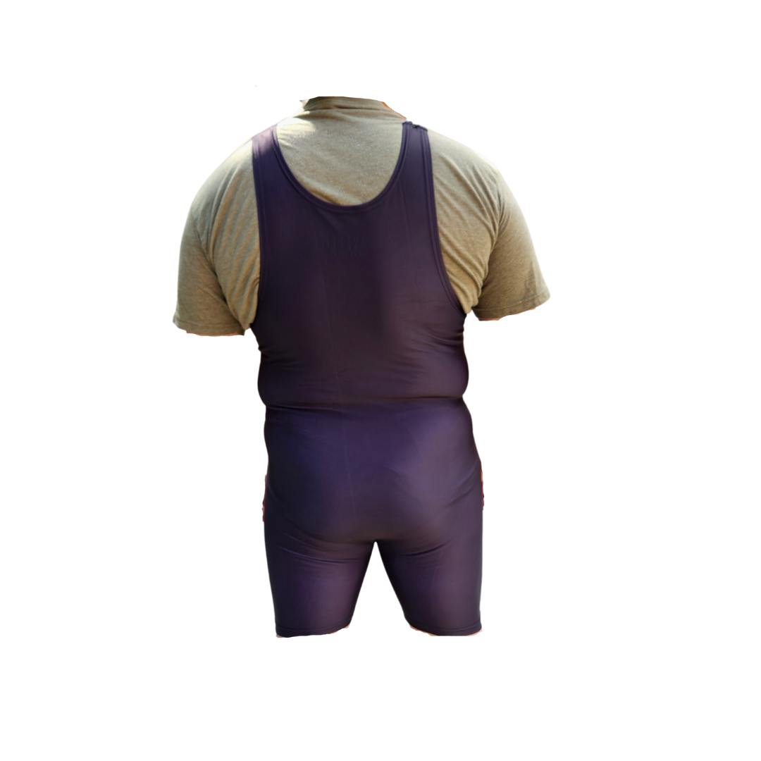 Lifting Large Competition Powerlifting Singlet , Raw Powerlifting, Softsuit