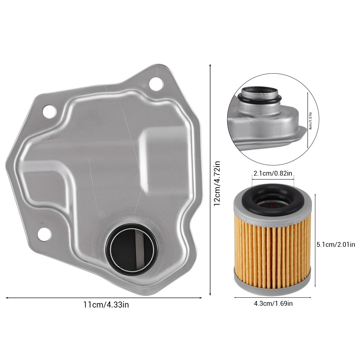 CVT AUTO TRANSMISSION FILTER KIT FOR 07-18 NISSAN ALTIMA JUKE NV200 ROGUE JF011E