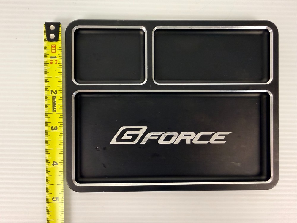 G-Force RC Model Parts Tray Black