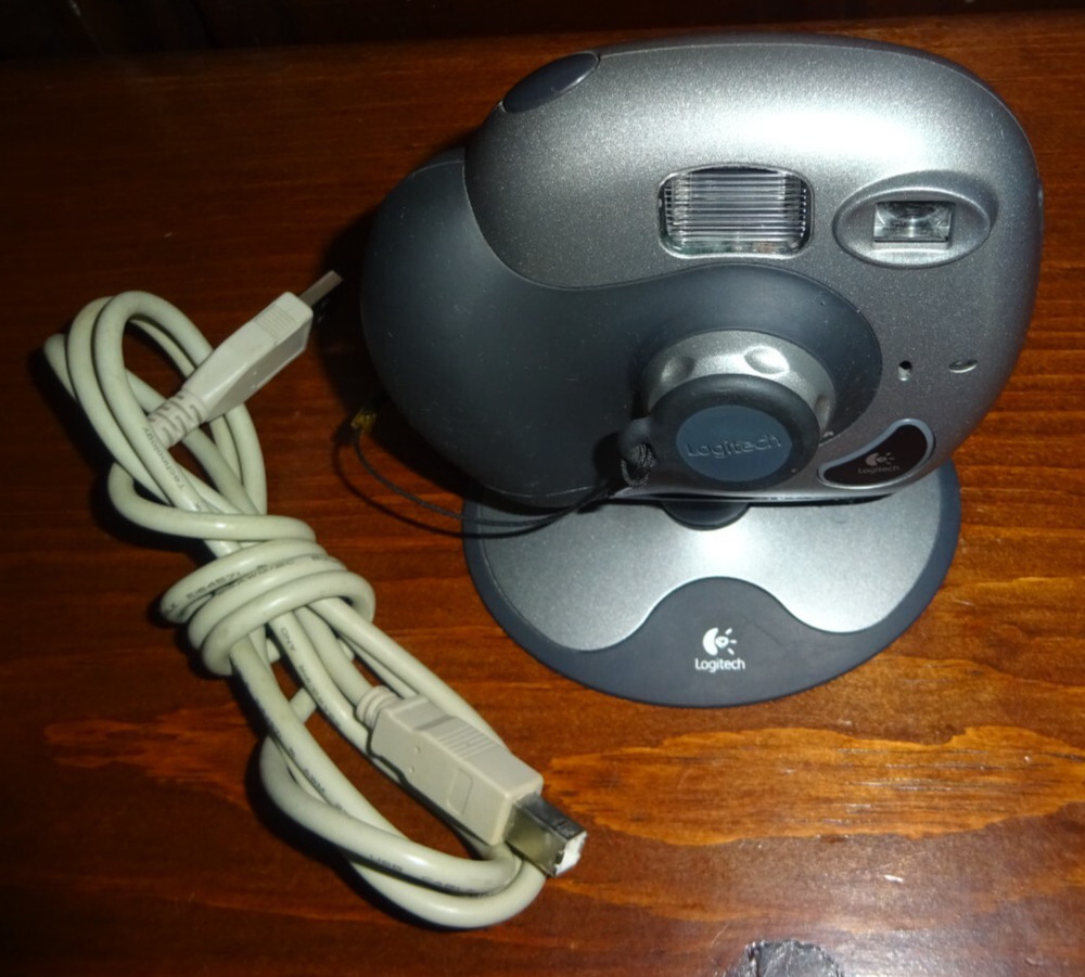 Logitech ClickSmart 510 Digital Camera, 1.3 Megapixel, 8MB Memory Card, New