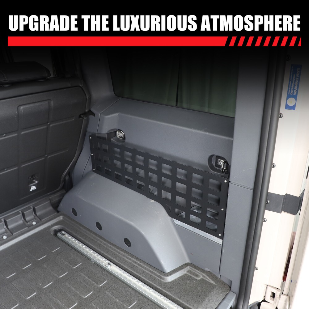 Storage Panel Rear Trunk Right Side Rack Storage For INEOS Grenadier 2020+