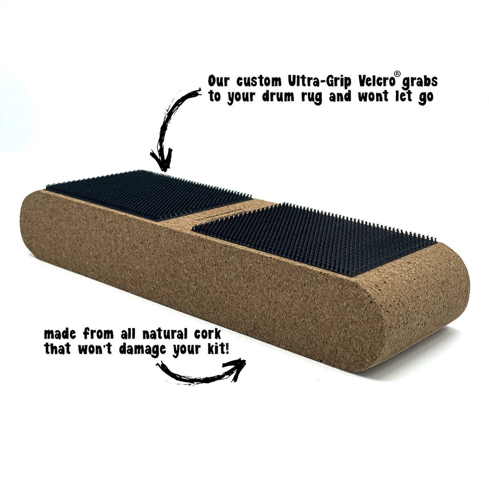 KickBlock Cork Bass Drum Stablizer