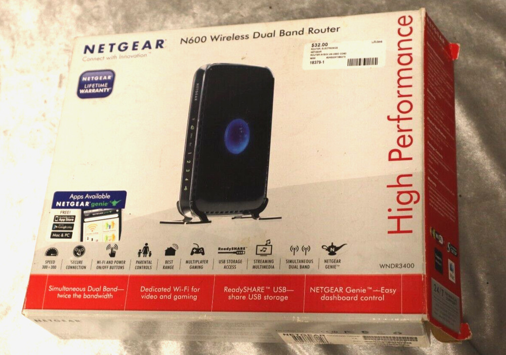 NETGEAR N600 Wireless Dual Band Router