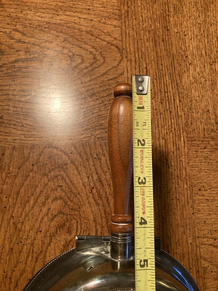 Sheffield Silver (silverplate) Bed Warmer Pan