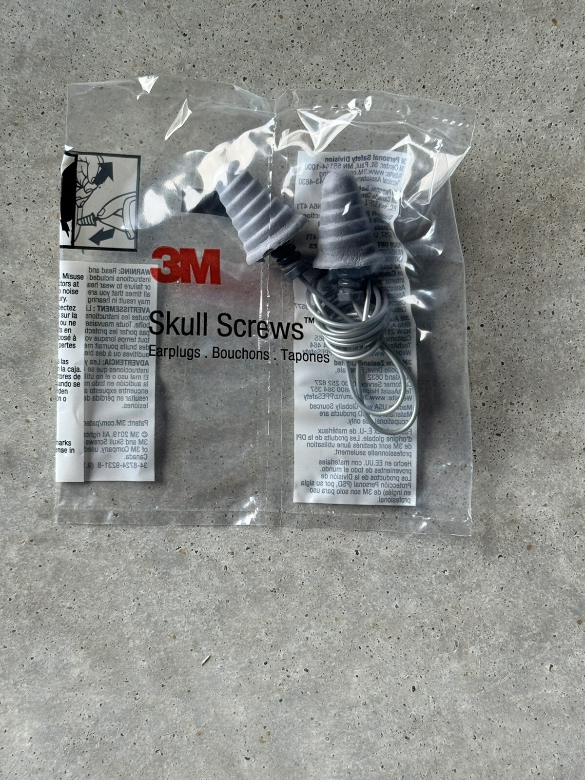 3M SKULL SCREWS P1301 CORDED BOX Of 120 FREE SHIPPINg