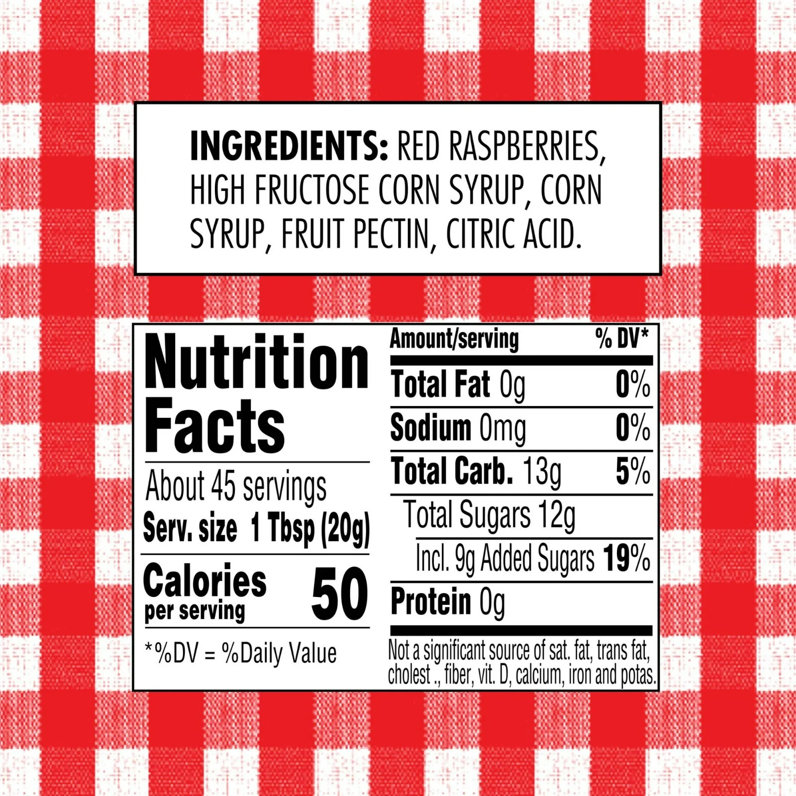 Smucker's Red Raspberry Preserves, 32 oz