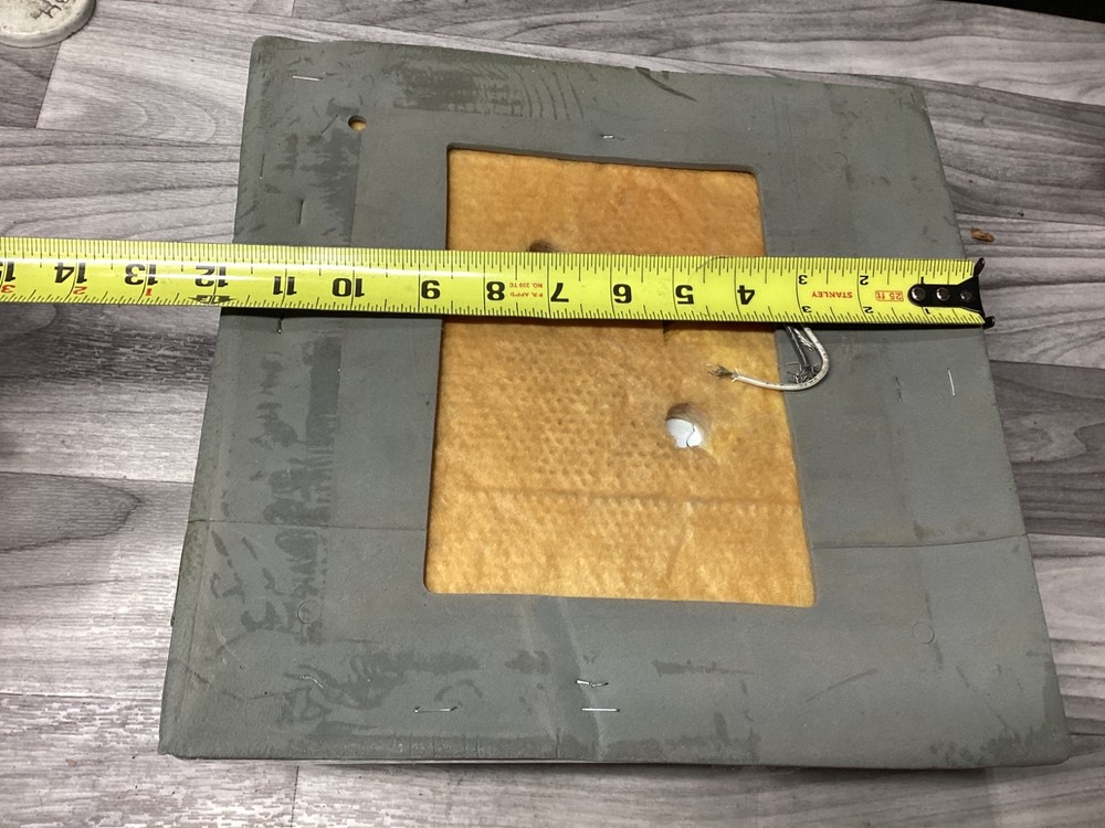 Industrial Square Lighting Light Fixture Medium Base #112B93PR2