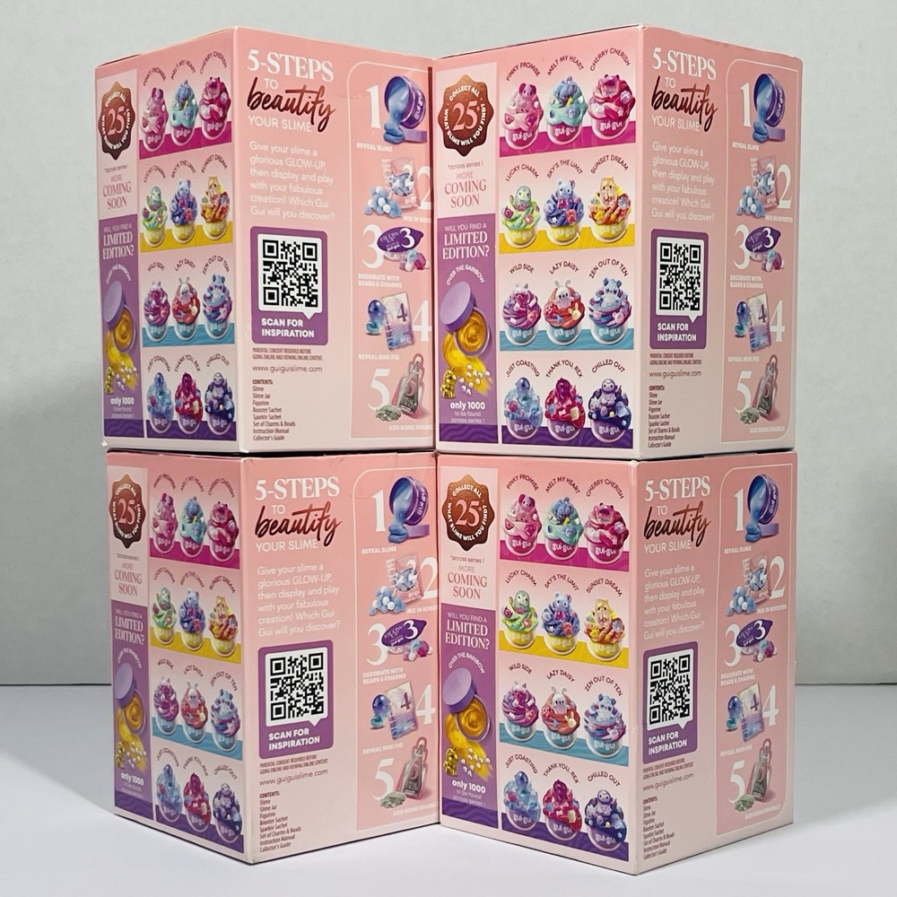 New Gui Gui Salish Matter Slime 4 Pack