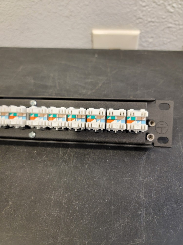 (3) Levinton Cat6A Universal Patch Panel 24-Port 10G Extreme