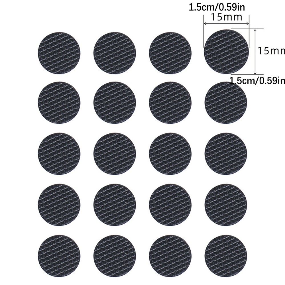 20* Black Self-adhesive Guitar Picks Grips Stop Dropping Anti-drop Guitar Picks/