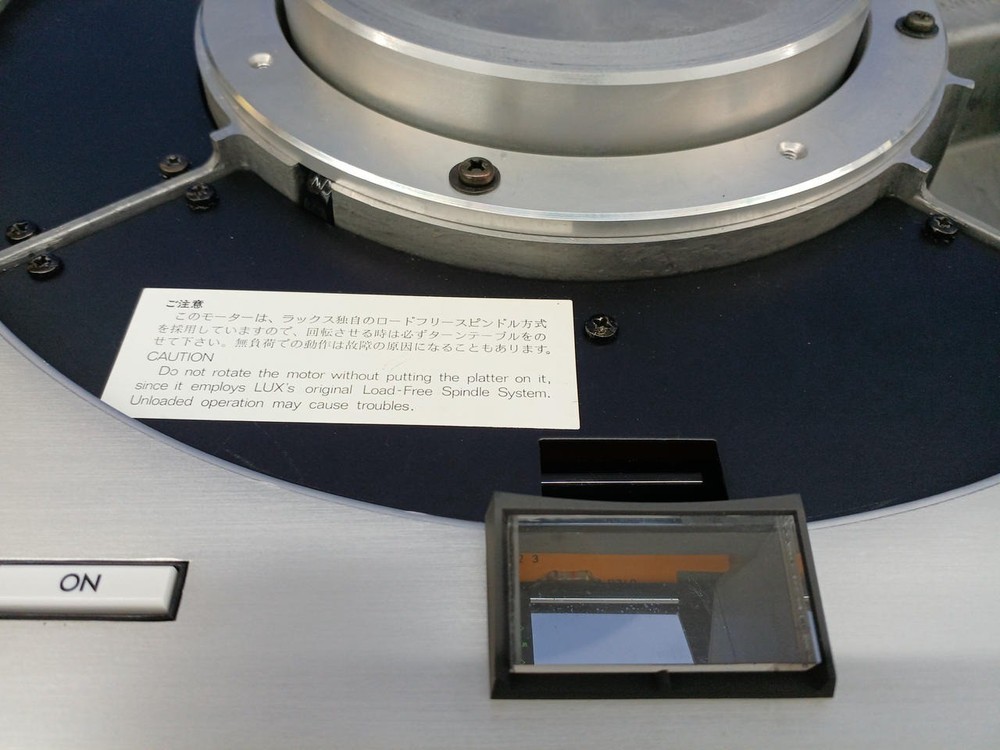 LUXMAN PD121A / SME3009 Ⅱ IMPROVED Record Player Turntable Working