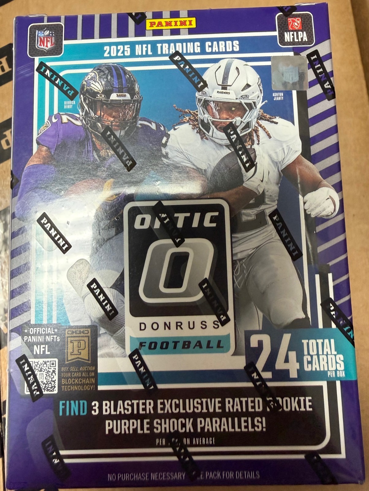 2025 Panini Donruss Optic Football Factory Sealed Blaster Box IN STOCK