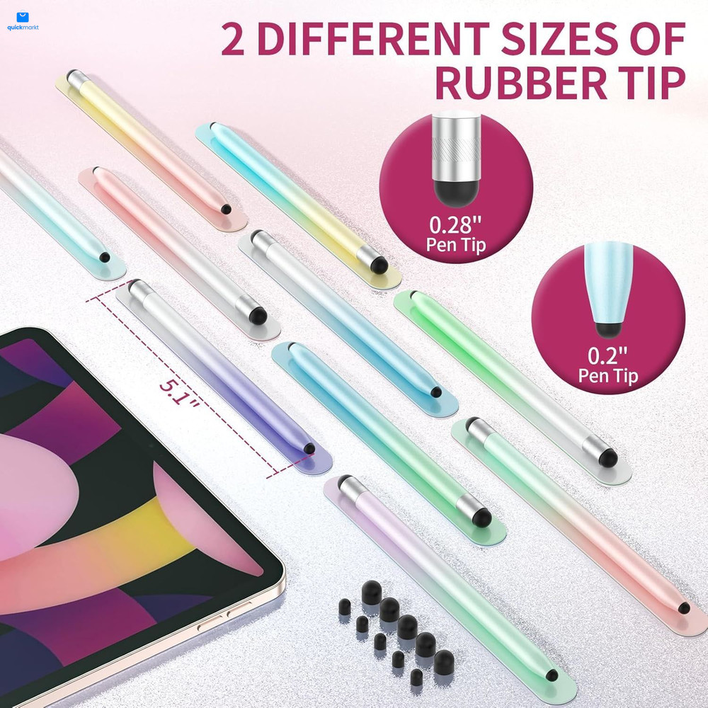 Stylus Pen for Touchscreen, 10Pcs High Sensitivity & 10 gradient colors