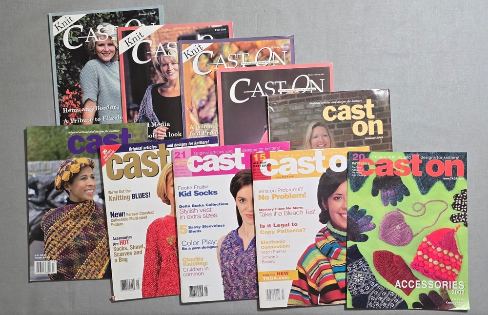 Cast On Magazine - 10 Issues