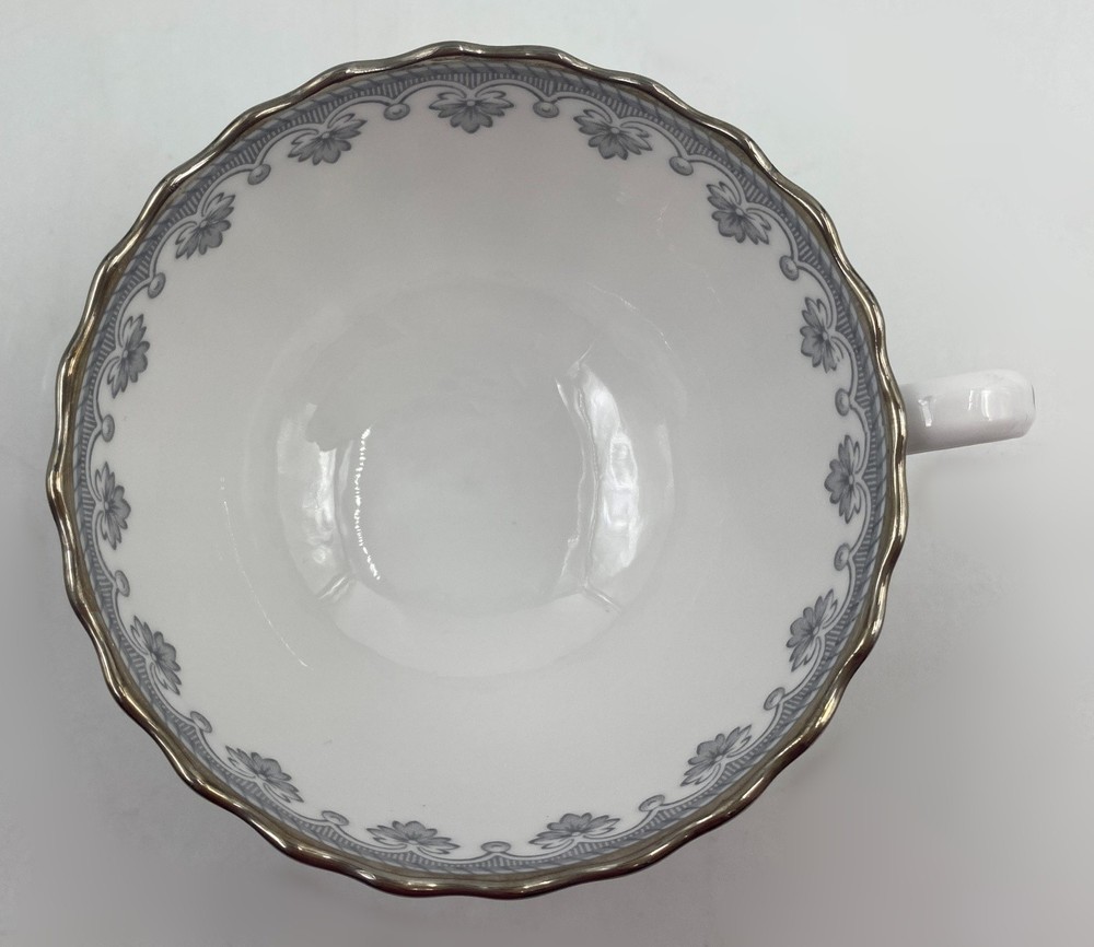 Spode Fleur de Lys Grey Cup (s) Y7515