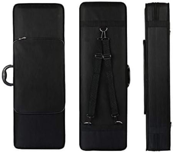 Full Size Violin Case with Hygrometer, Lightweight Bag