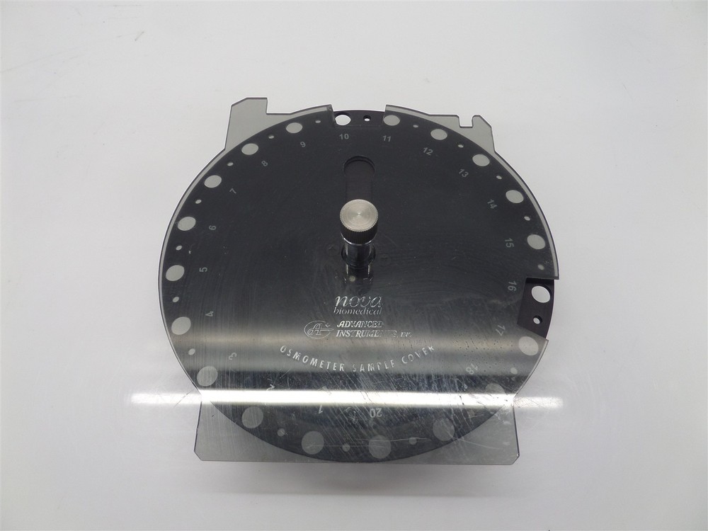 Nova Biomedical 20-Well Osmometer Carousel w/ Sample Cover